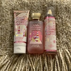 $$$SALE$ 🎄Bath & Body Works Christmas Morning Trio NEW🎄